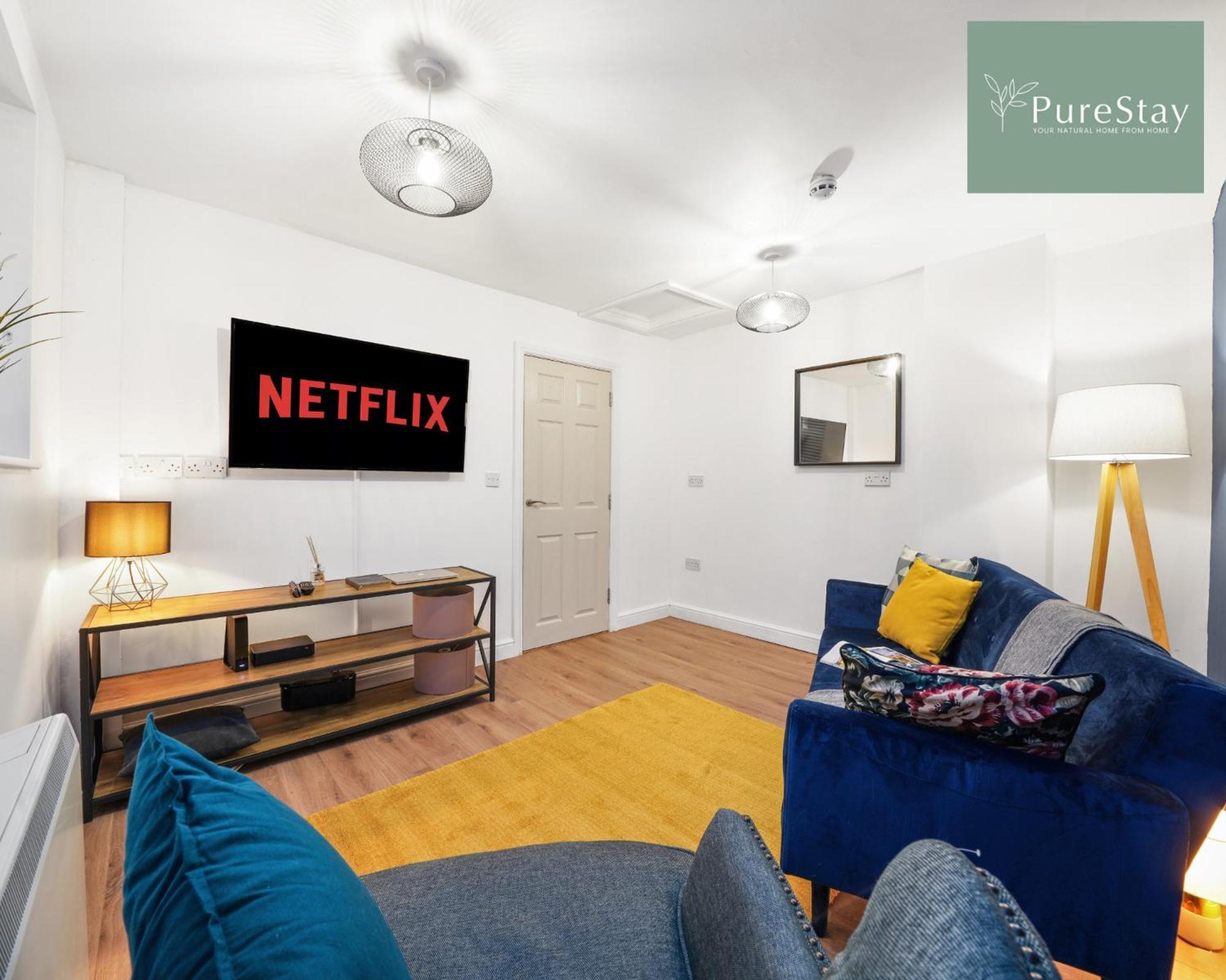 Stunning Two Bed Leamington Apartment With Free Wifi By Purestay Short Lets & Serviced Accommodation Leamington Spa Exterior foto
