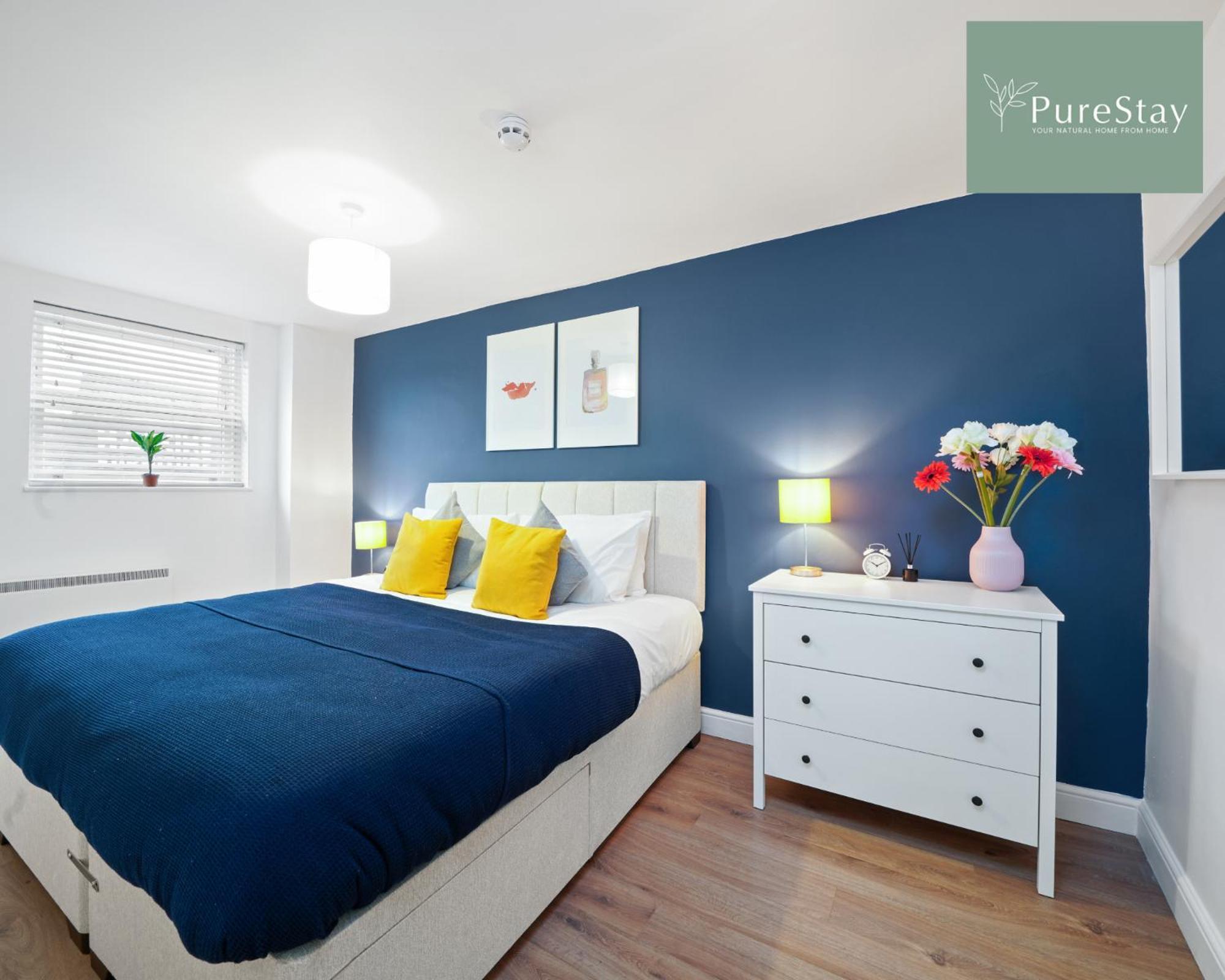 Stunning Two Bed Leamington Apartment With Free Wifi By Purestay Short Lets & Serviced Accommodation Leamington Spa Exterior foto