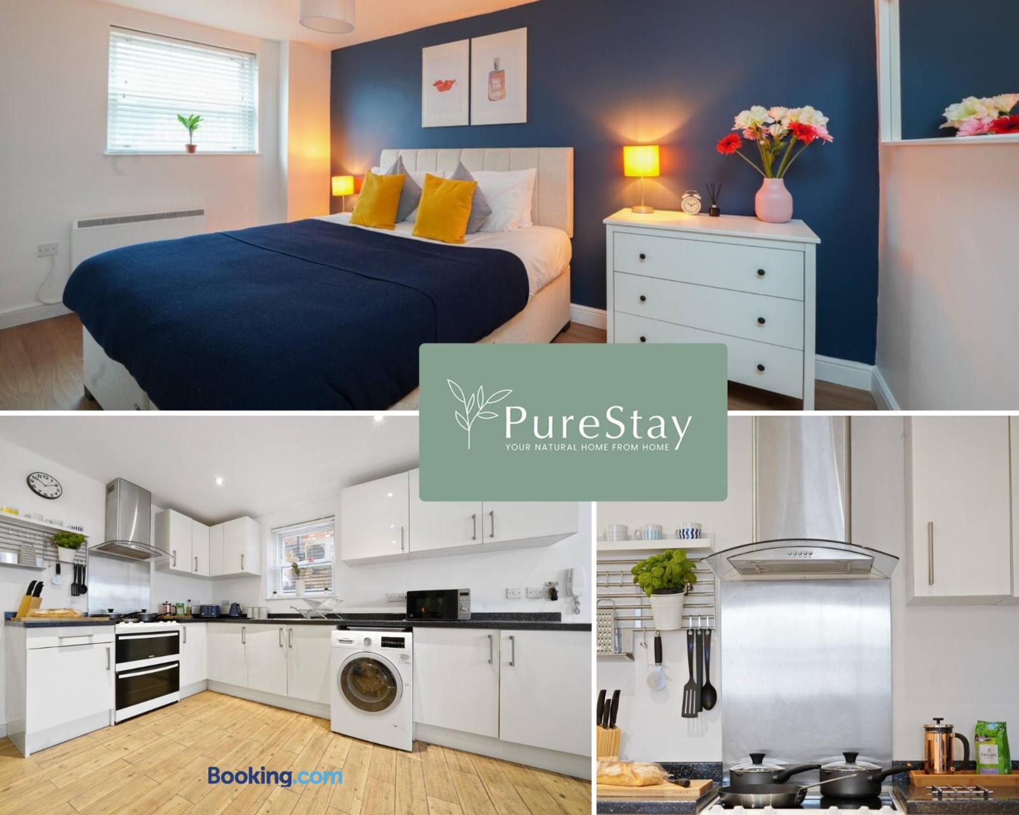 Stunning Two Bed Leamington Apartment With Free Wifi By Purestay Short Lets & Serviced Accommodation Leamington Spa Exterior foto